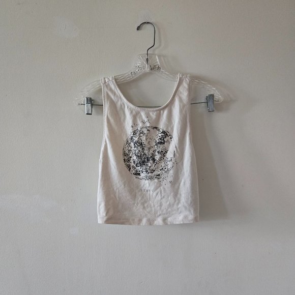 Kendall & Kylie Venus White Crop Top Small - Picture 1 of 6
